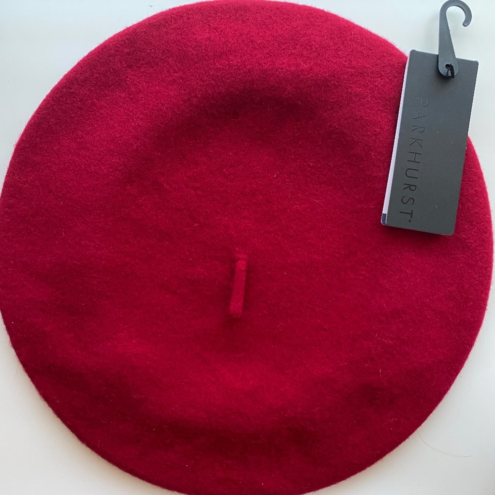 Scarlet Red Basque Beret